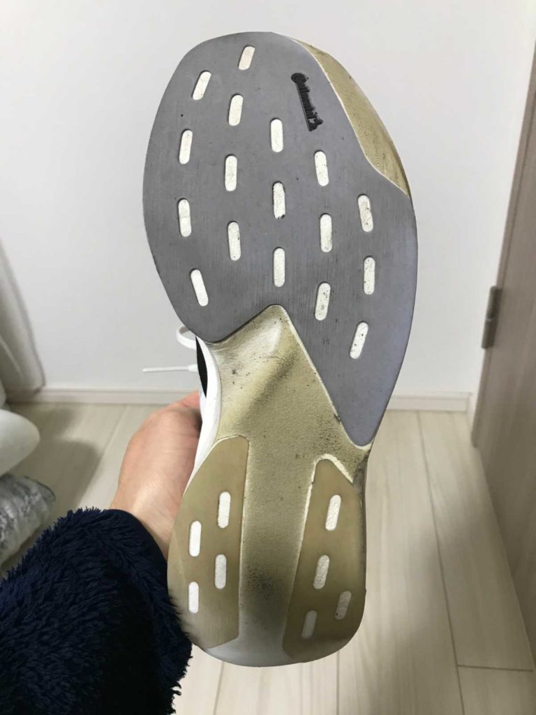 アディゼロ EVO SL 走行距離350km