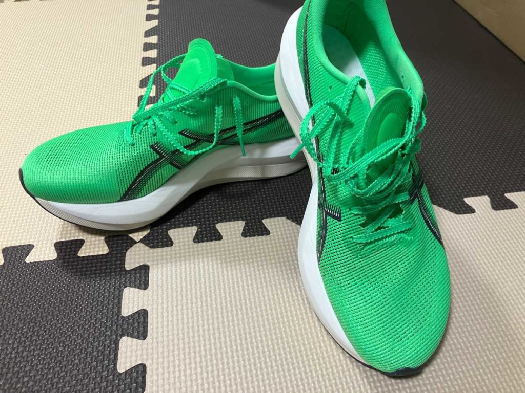 アシックス マジックスピード5 レビュー】レーシング仕様に大変身