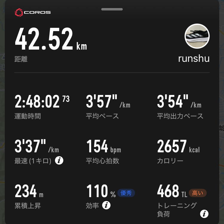 みえ松阪マラソン タイム